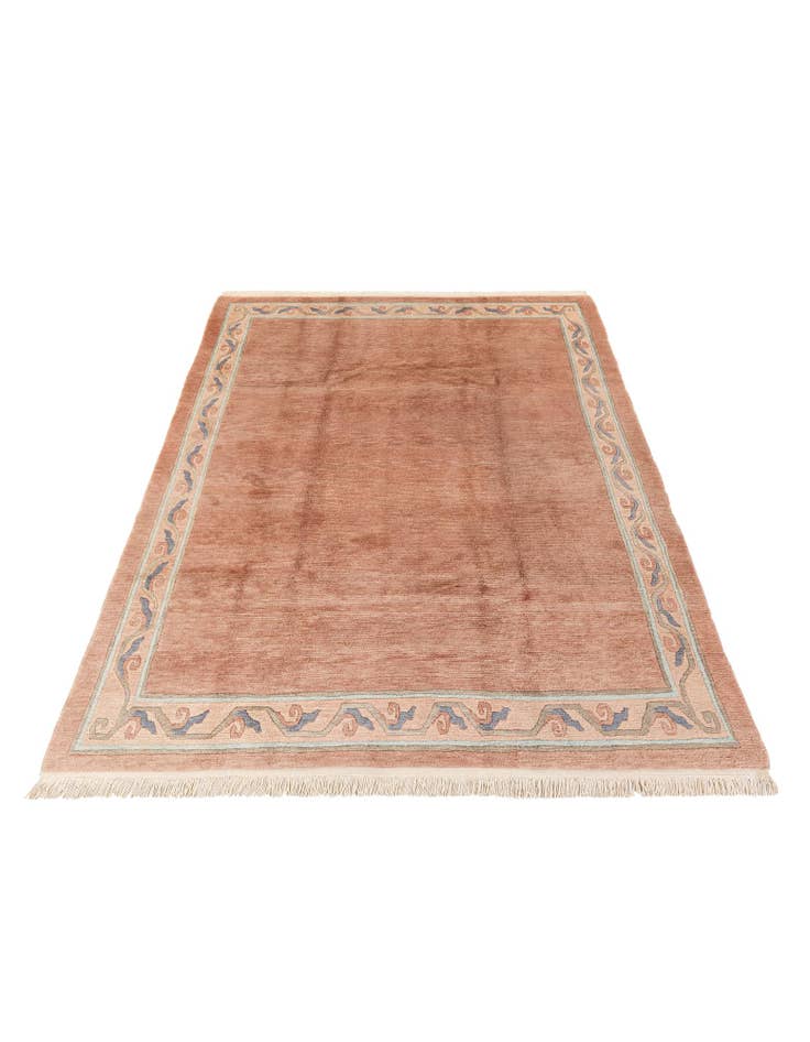 Detail image of 6' 11 x 9' 6 Hand Knotted Tibet Wool Rug