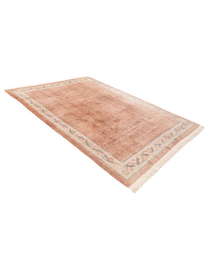 6' 11 x 9' 6 Hand Knotted Tibet Wool Rug