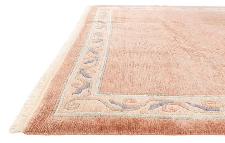 6' 11 x 9' 6 Hand Knotted Tibet Wool Rug