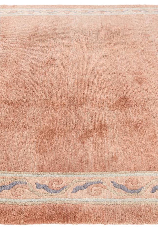 Detail image of 6' 11 x 9' 6 Hand Knotted Tibet Wool Rug