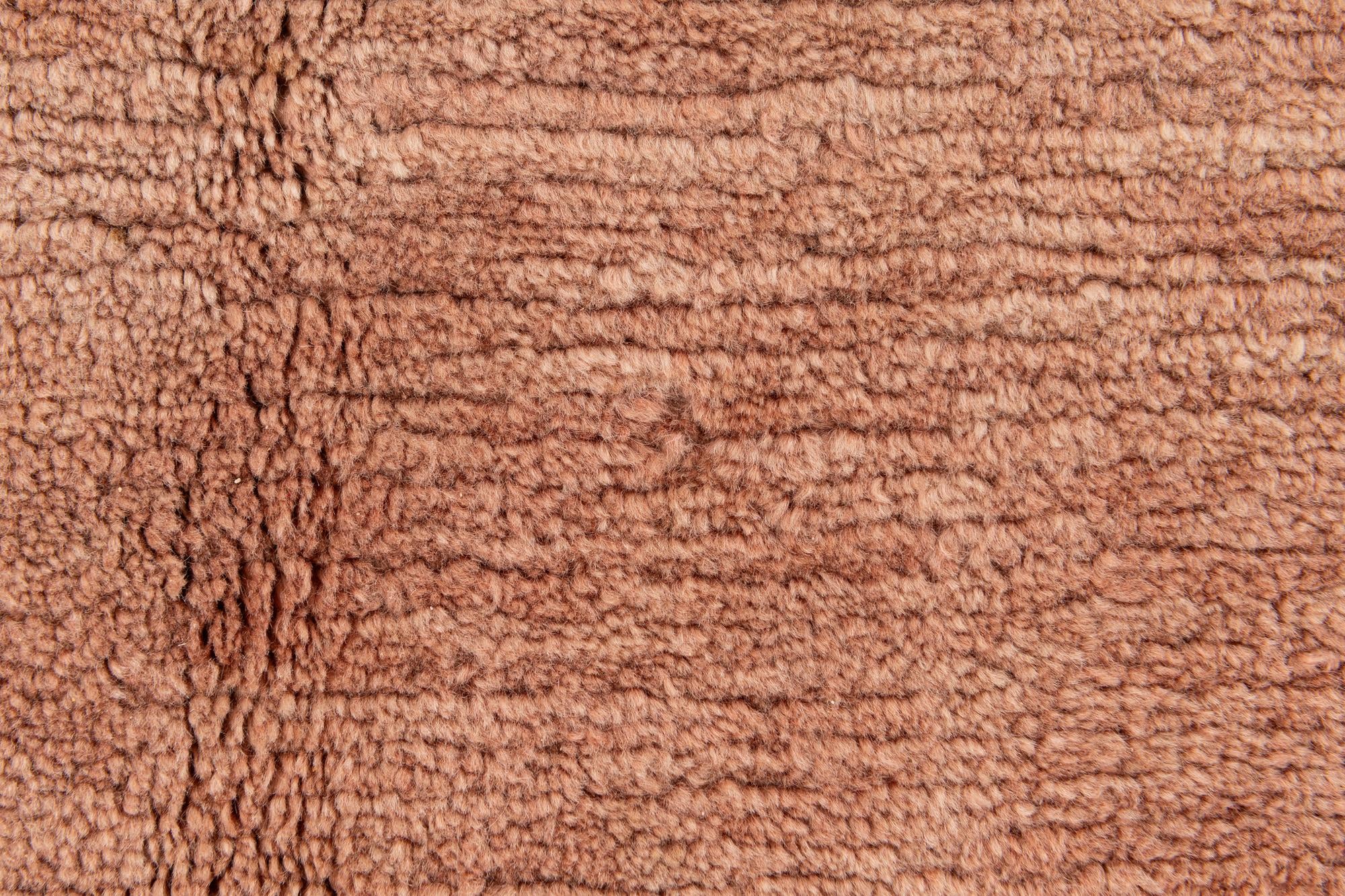 6' 11 x 9' 6 Hand Knotted Tibet Wool Rug