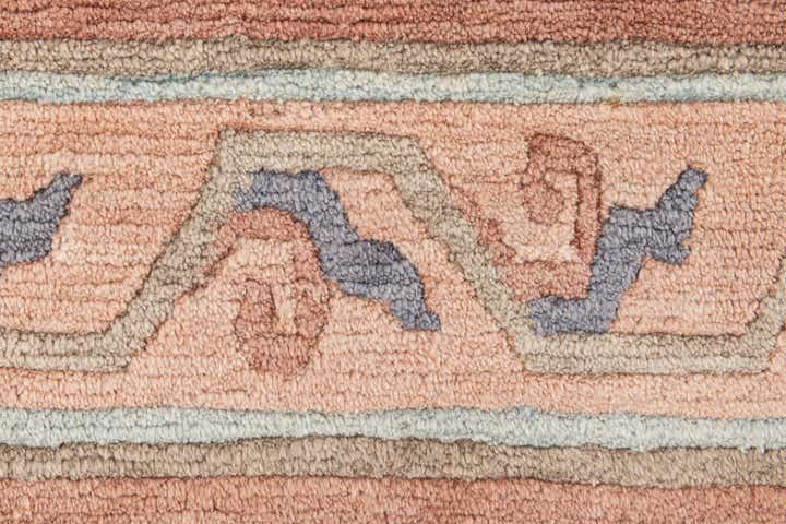 6' 11 x 9' 6 Hand Knotted Tibet Wool Rug