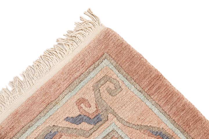 6' 11 x 9' 6 Hand Knotted Tibet Wool Rug