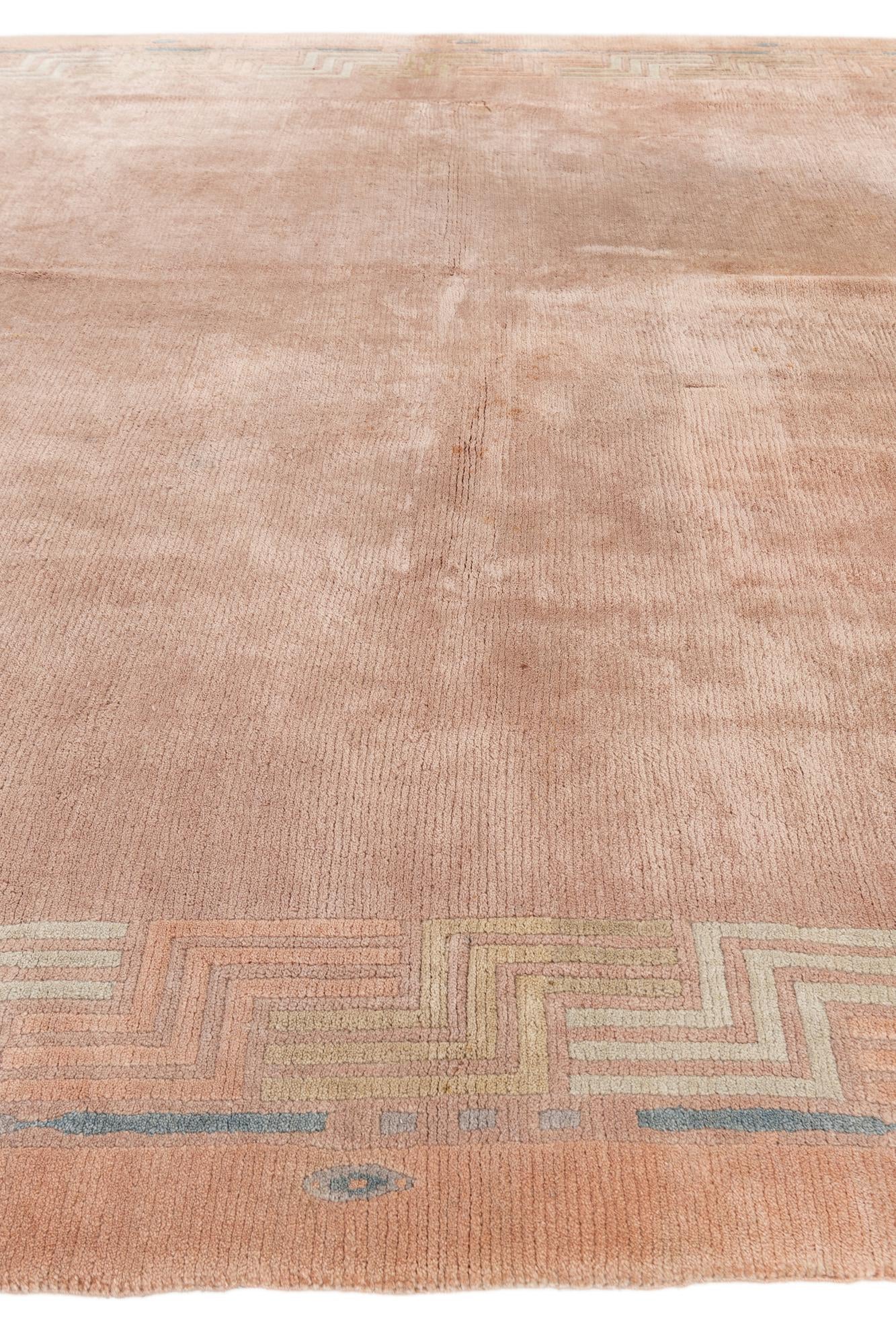 9' 10 x 13' 1 Hand Knotted Tibet Wool Rug