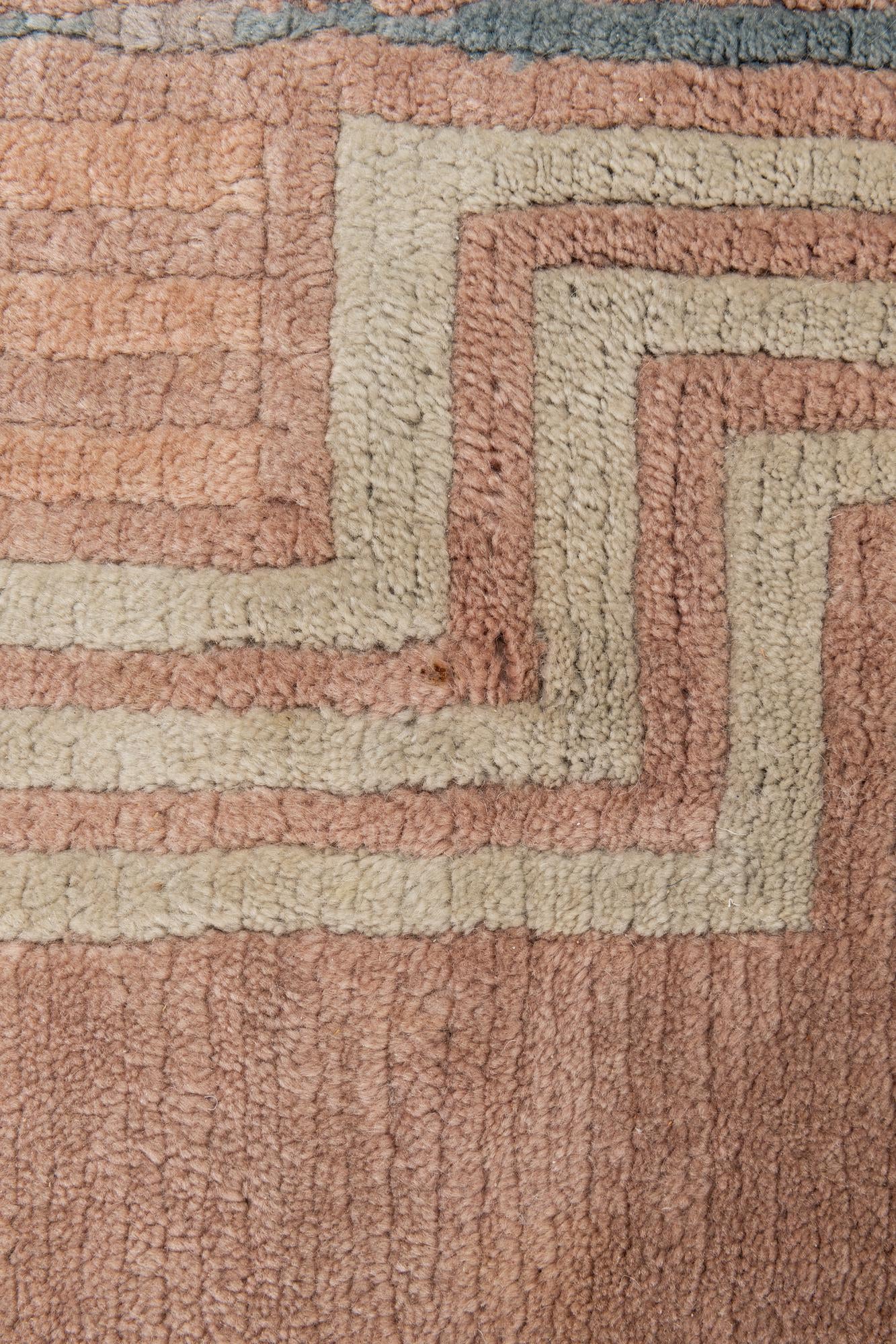 9' 10 x 13' 1 Hand Knotted Tibet Wool Rug