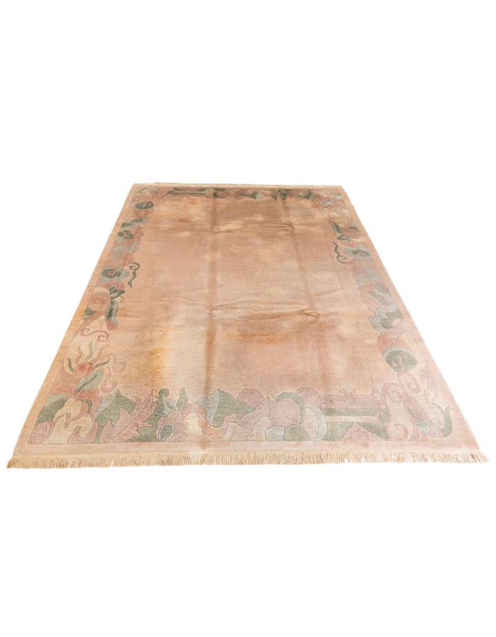 8' 3 x 11' 7 Hand Knotted Tibet Wool Rug
