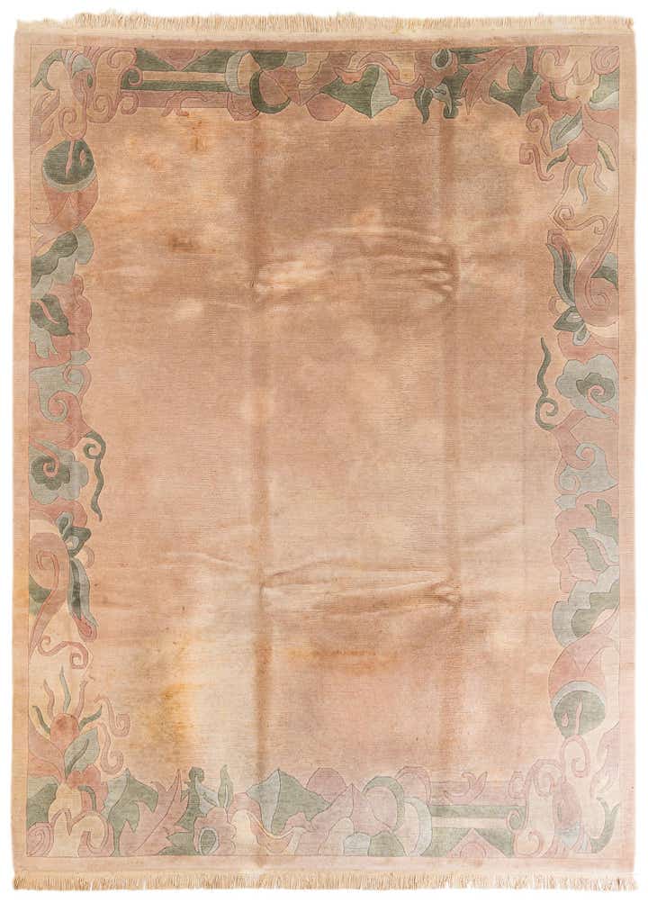8' 3 x 11' 7 Hand Knotted Tibet Wool Rug