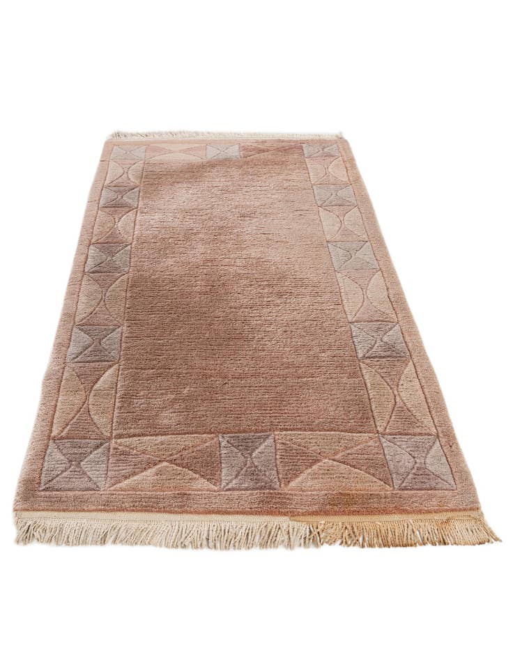 Detail image of 2' 5 x 4' 6 Hand Knotted Tibet Wool Rug