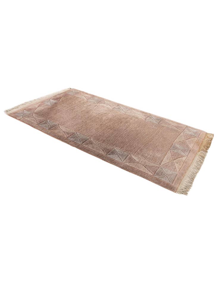 Detail image of 2' 5 x 4' 6 Hand Knotted Tibet Wool Rug