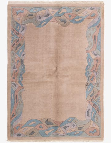 5' 9 x 7' 11 Hand Knotted Tibet Wool Rug