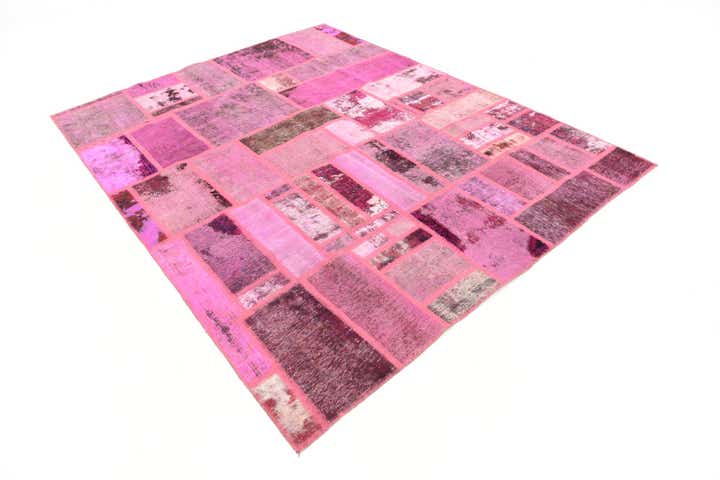 6' x 7' 9 Hand Knotted Ultra Vintage Persian Wool Rug