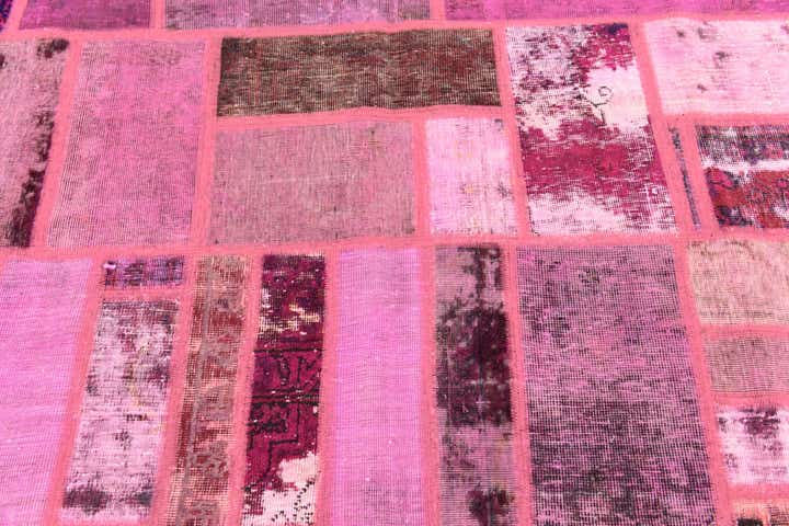 6' x 7' 9 Hand Knotted Ultra Vintage Persian Wool Rug