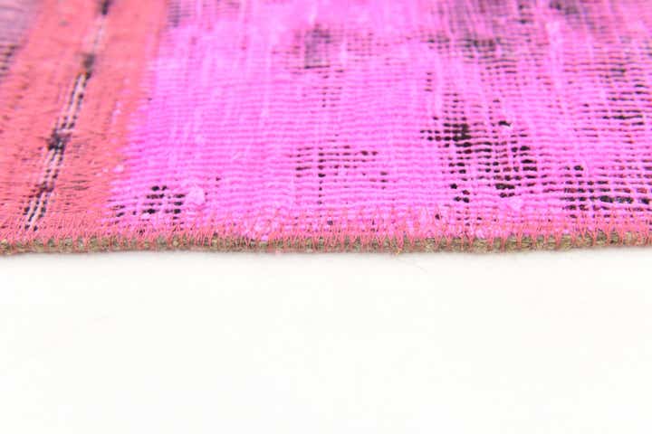 6' x 7' 9 Hand Knotted Ultra Vintage Persian Wool Rug