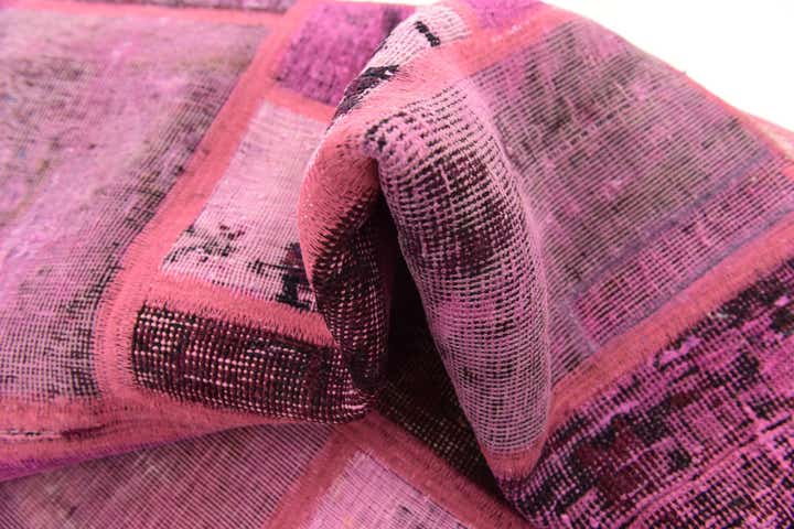 6' x 7' 9 Hand Knotted Ultra Vintage Persian Wool Rug