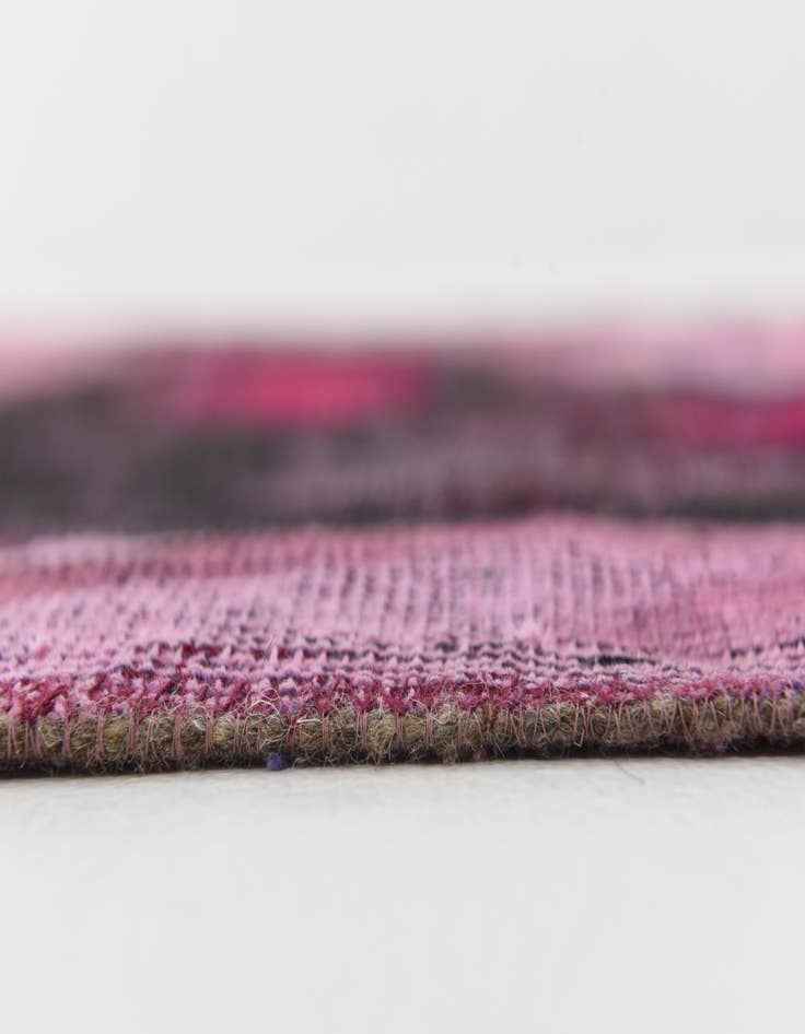 Detail image of 3' 9 x 4' 10 Hand Knotted Ultra Vintage Persian Wool Rug