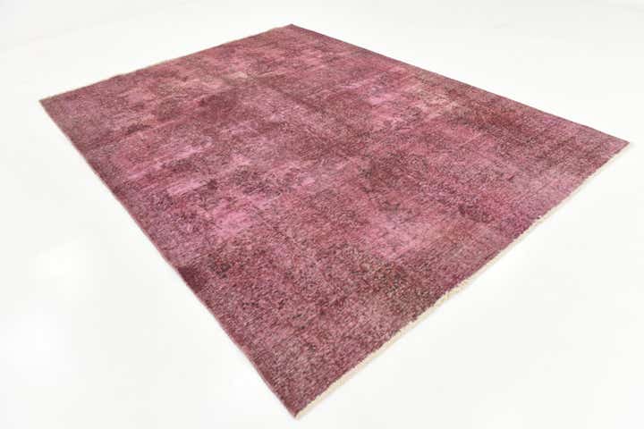 7' 5 x 10' 3 Hand Knotted Ultra Vintage Persian Wool Rug