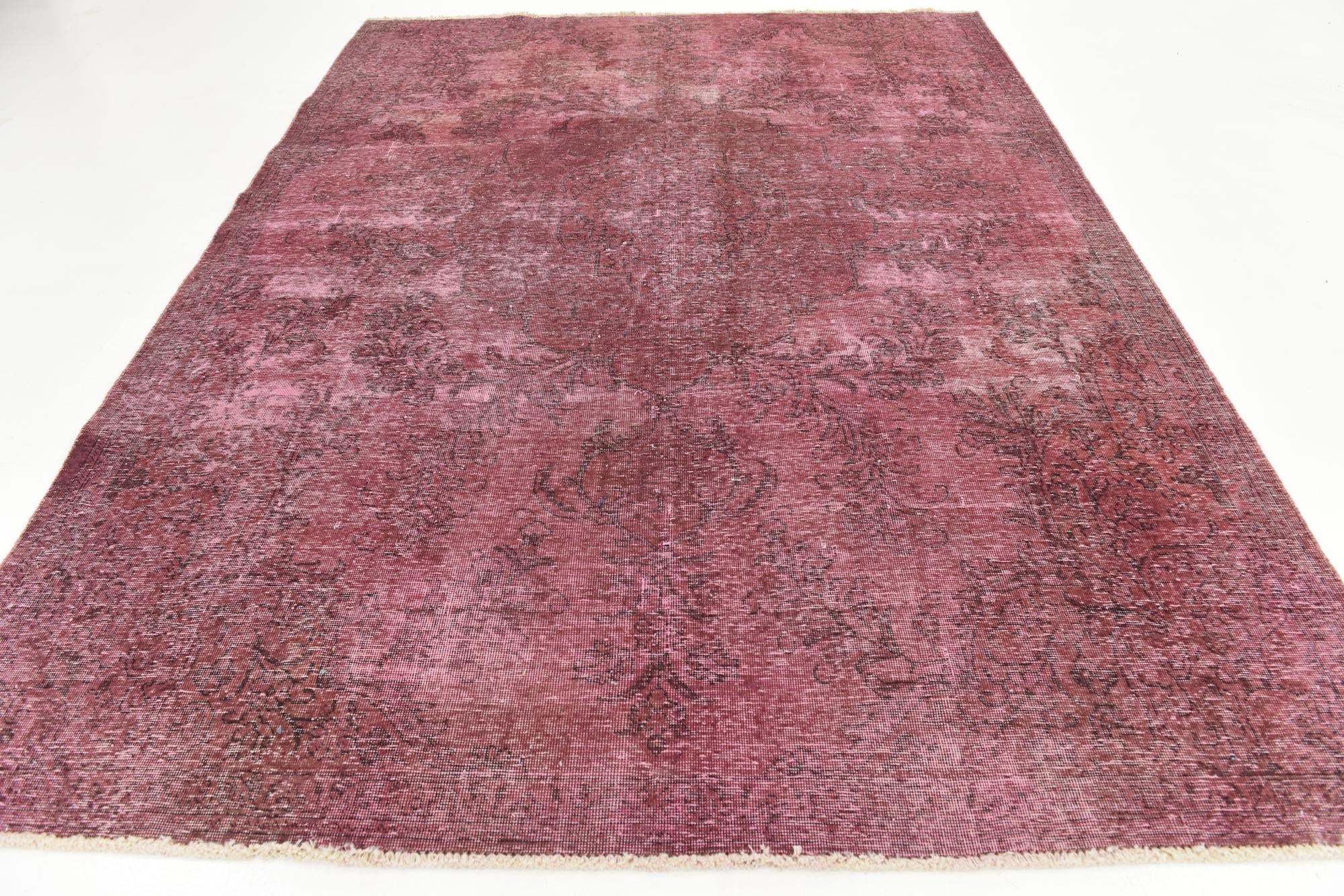 225cm x 310cm anudado a mano Ultra Vintage Alfombra Persa Lana