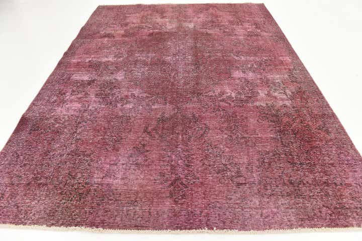 7' 5 x 10' 3 Hand Knotted Ultra Vintage Persian Wool Rug