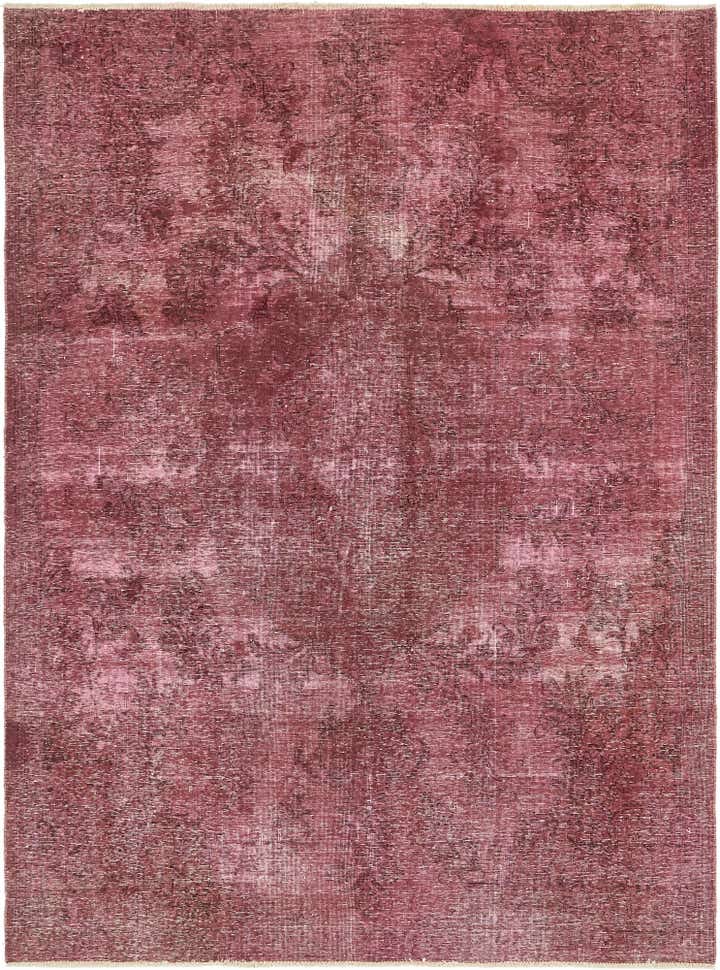 7' 5 x 10' 3 Hand Knotted Ultra Vintage Persian Wool Rug