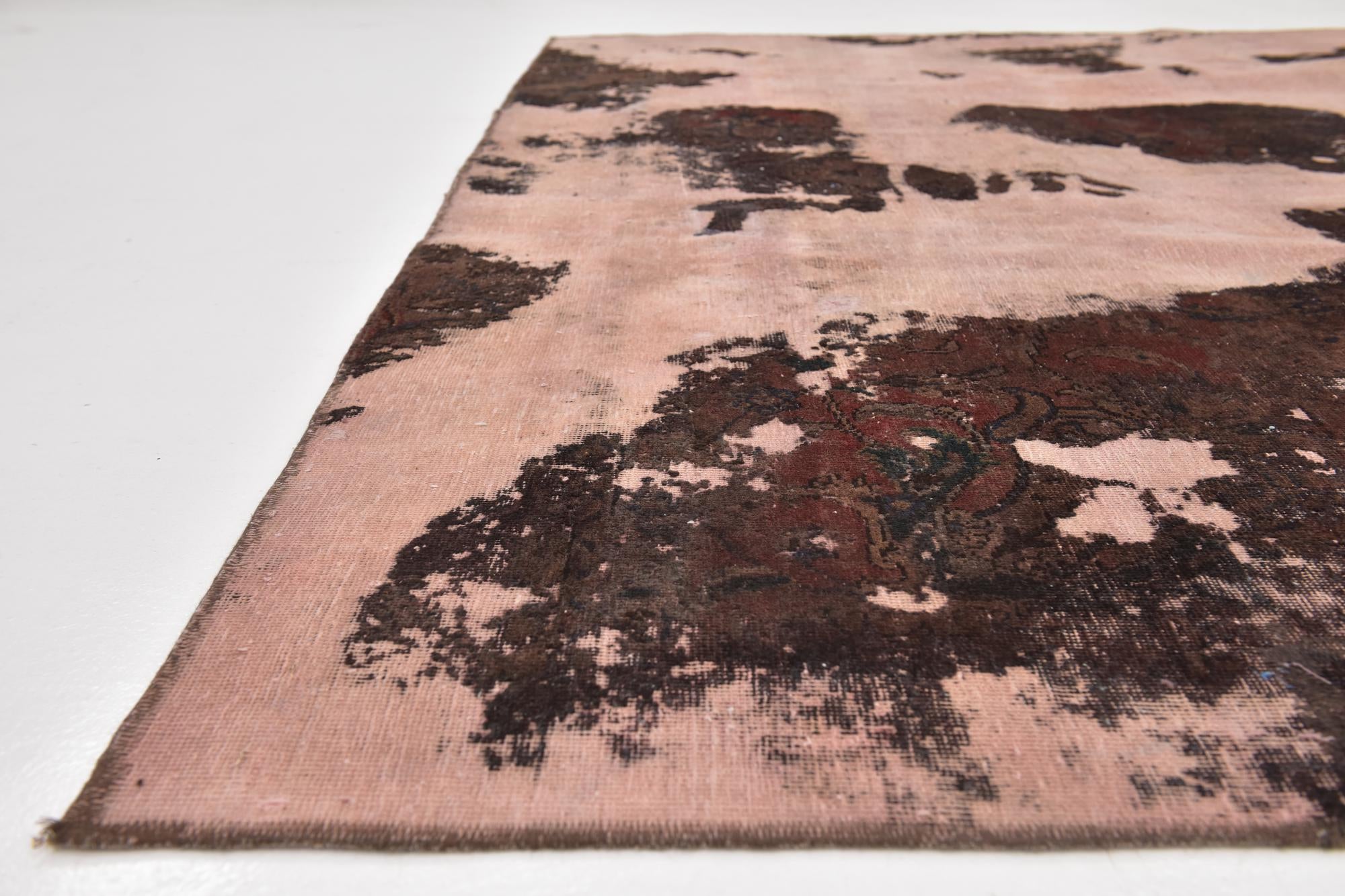 8' 4 x 12' Hand Knotted Ultra Vintage Persian Wool Rug