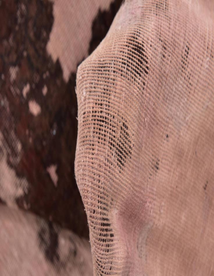 Detail image of 8' 4 x 12'  Hand Knotted Ultra Vintage Persian Wool Rug