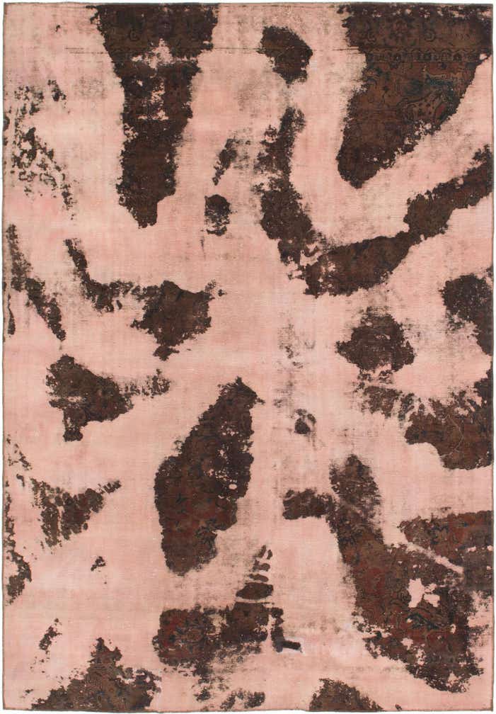 8' 4 x 12' Hand Knotted Ultra Vintage Persian Wool Rug