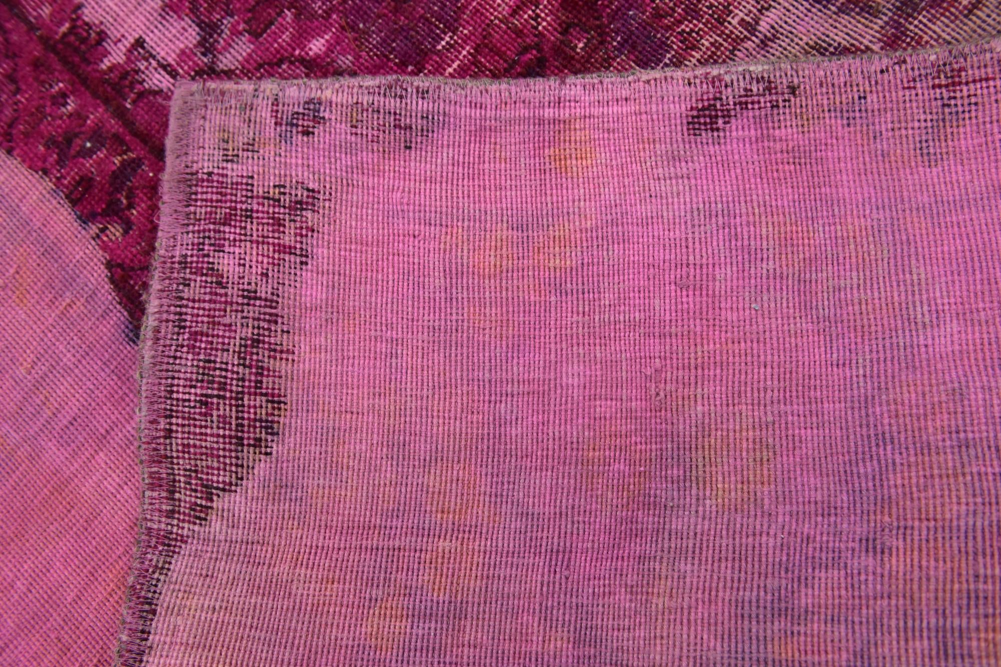 7' x 11' 7 Hand Knotted Ultra Vintage Persian Wool Rug