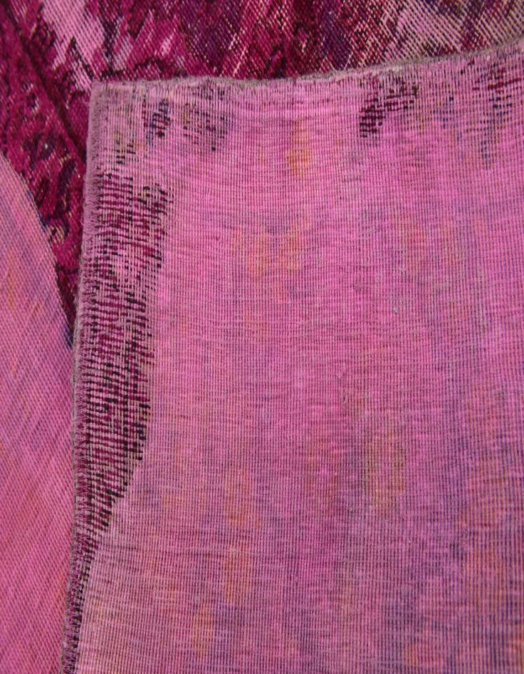 Detail image of 7' x 11' 7  Hand Knotted Ultra Vintage Persian Wool Rug