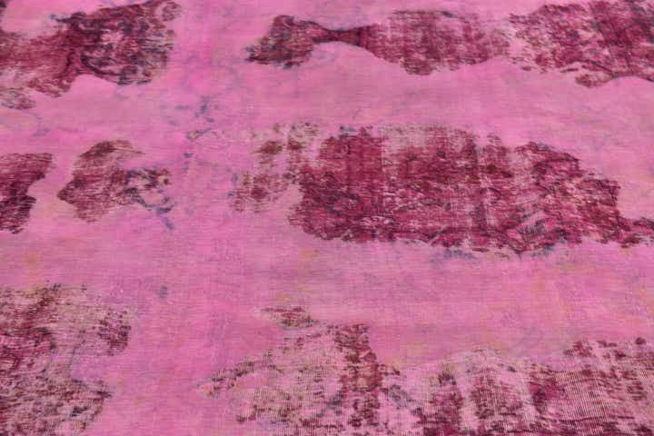 7' x 11' 7 Hand Knotted Ultra Vintage Persian Wool Rug
