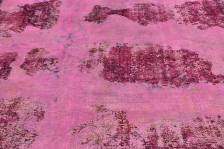 Detail image of 7' x 11' 7 Hand Knotted Ultra Vintage Persian Wool Rug