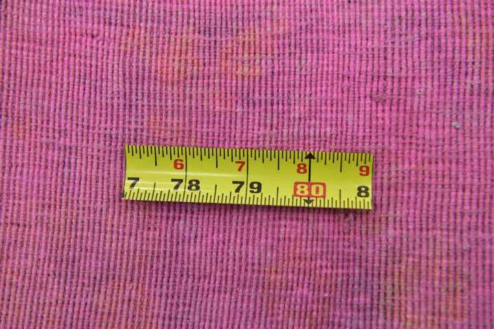 7' x 11' 7 Hand Knotted Ultra Vintage Persian Wool Rug