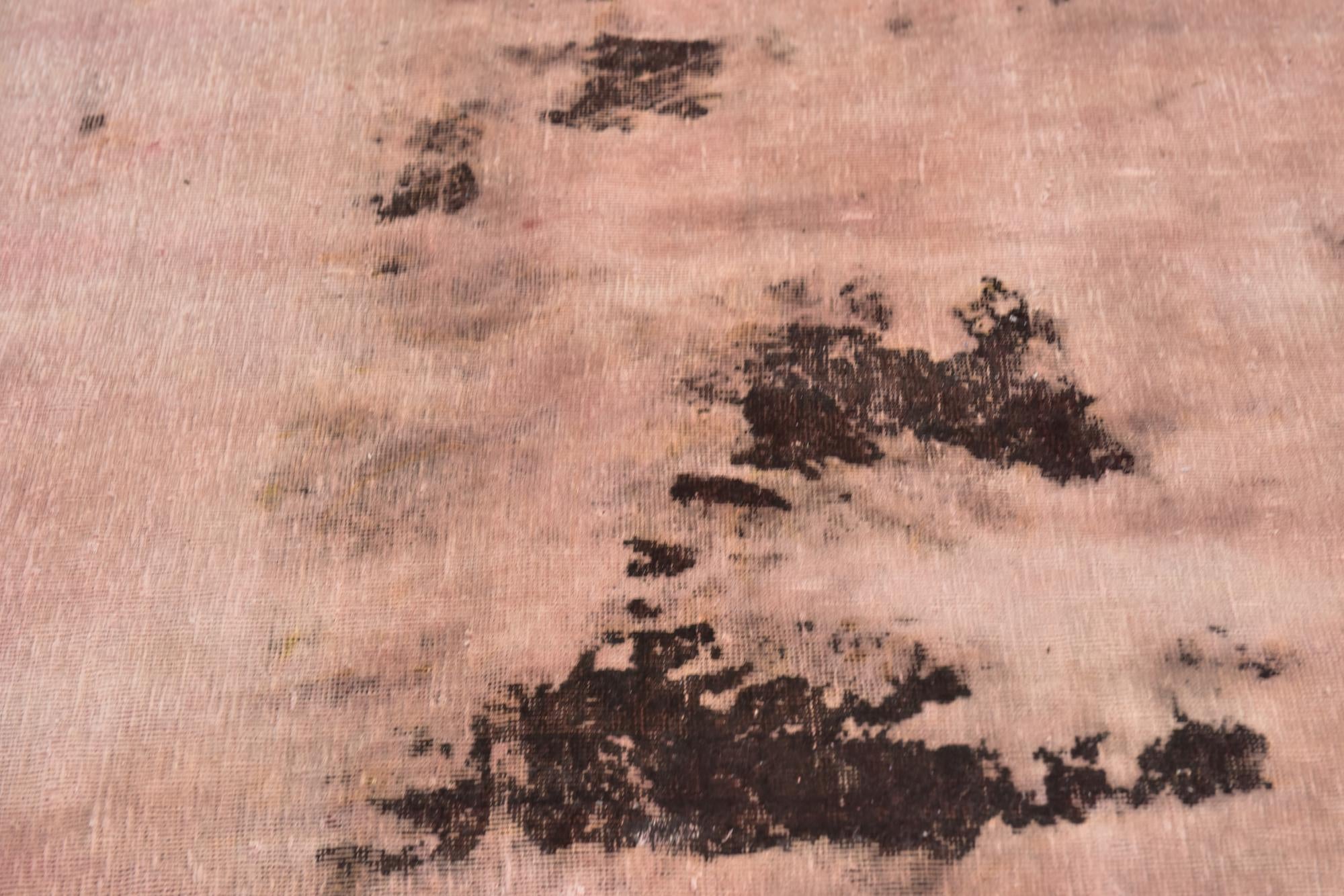 4' 10 x 6' 9 Hand Knotted Ultra Vintage Persian Wool Rug