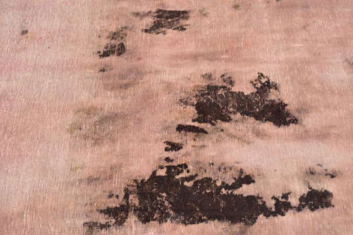 4' 10 x 6' 9 Hand Knotted Ultra Vintage Persian Wool Rug