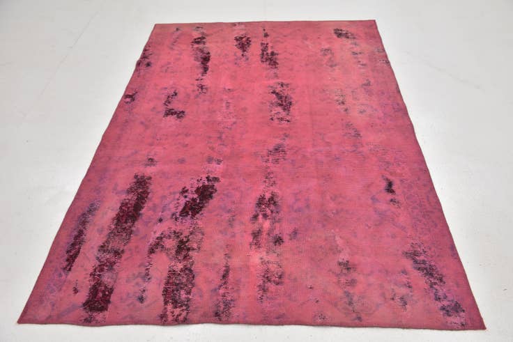 Detail image of 5' x 7' Hand Knotted Ultra Vintage Persian Wool Rug