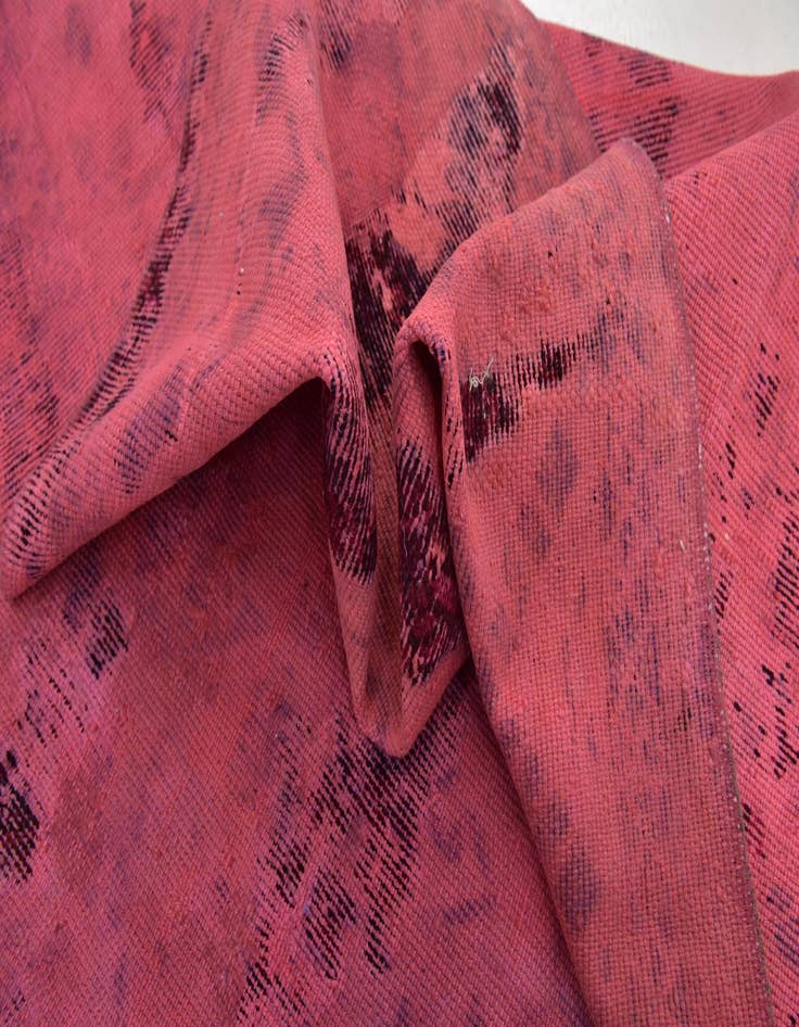 Detail image of 5' x 7'  Hand Knotted Ultra Vintage Persian Wool Rug