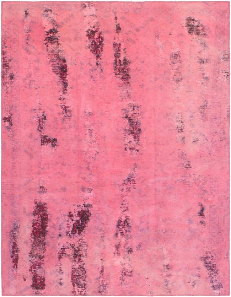 Detail image of 5' x 7' Hand Knotted Ultra Vintage Persian Wool Rug