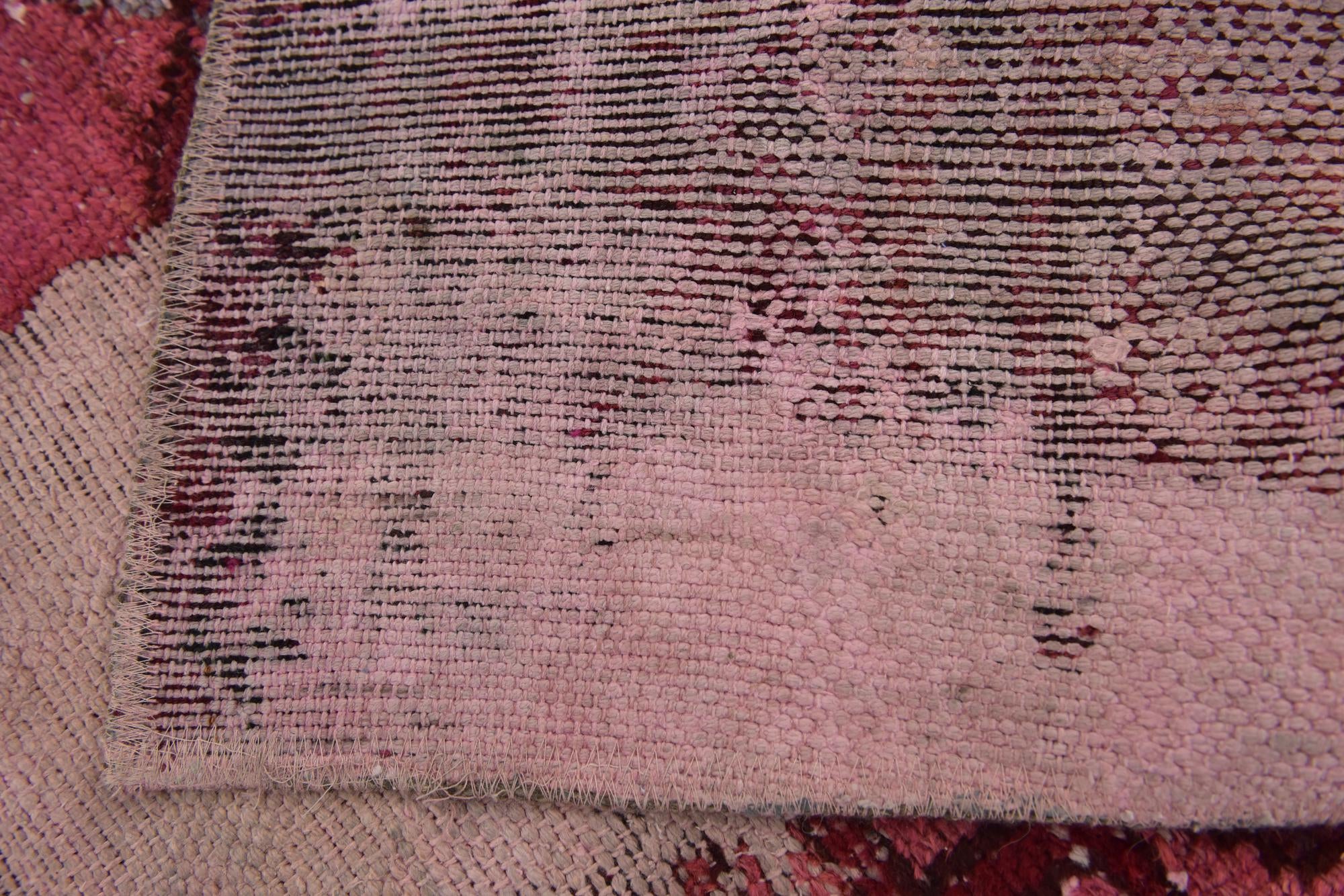 6' x 8' 5 Hand Knotted Ultra Vintage Persian Wool Rug
