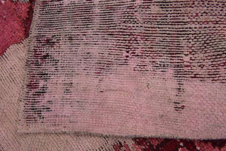6' x 8' 5 Hand Knotted Ultra Vintage Persian Wool Rug