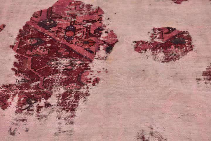 6' x 8' 5 Hand Knotted Ultra Vintage Persian Wool Rug