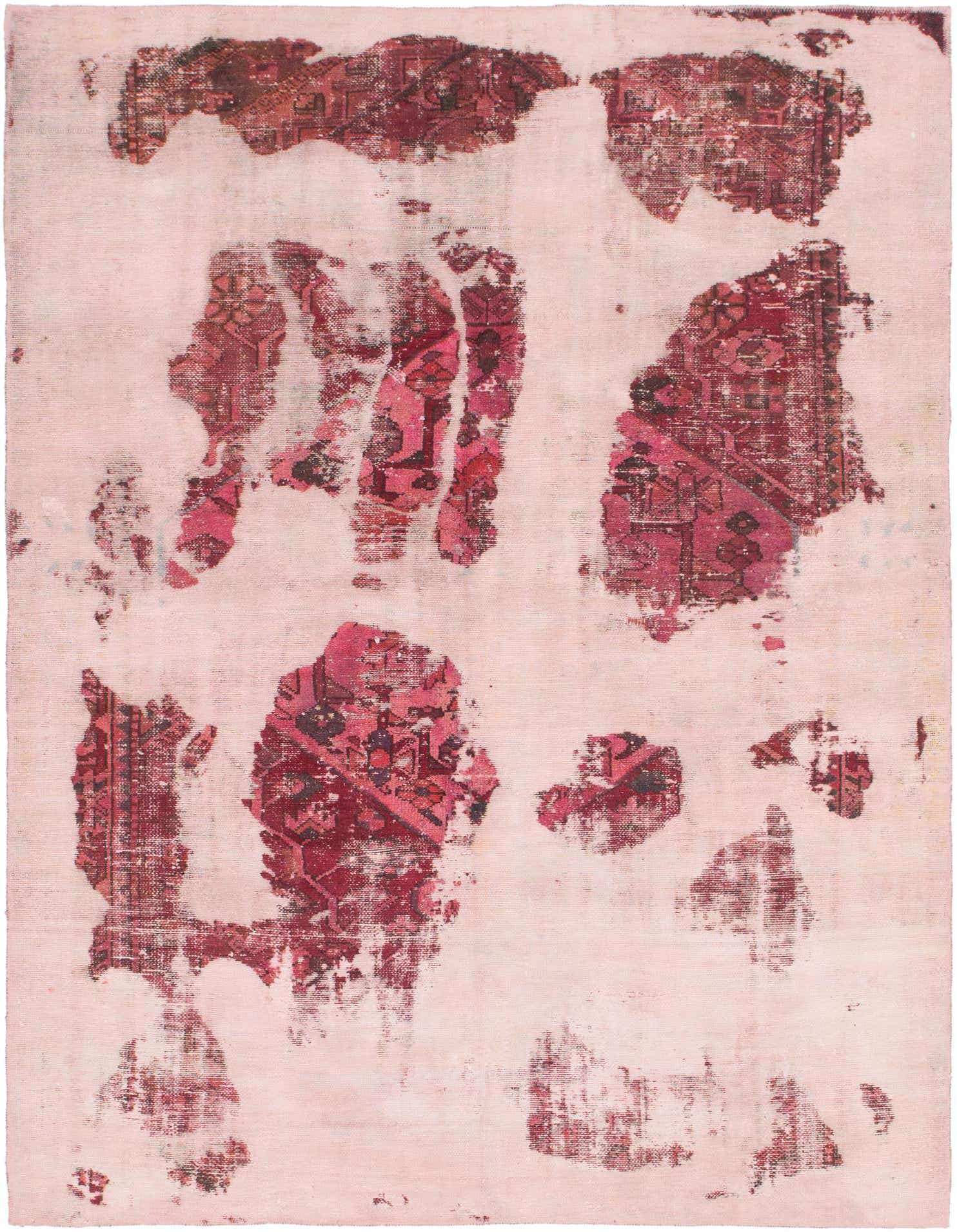 Primary image 6' x 8' 5  Hand Knotted Ultra Vintage Persian Wool Rug