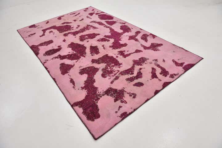 5' 10 x 9' 5 Hand Knotted Ultra Vintage Persian Wool Rug