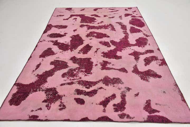 5' 10 x 9' 5 Hand Knotted Ultra Vintage Persian Wool Rug