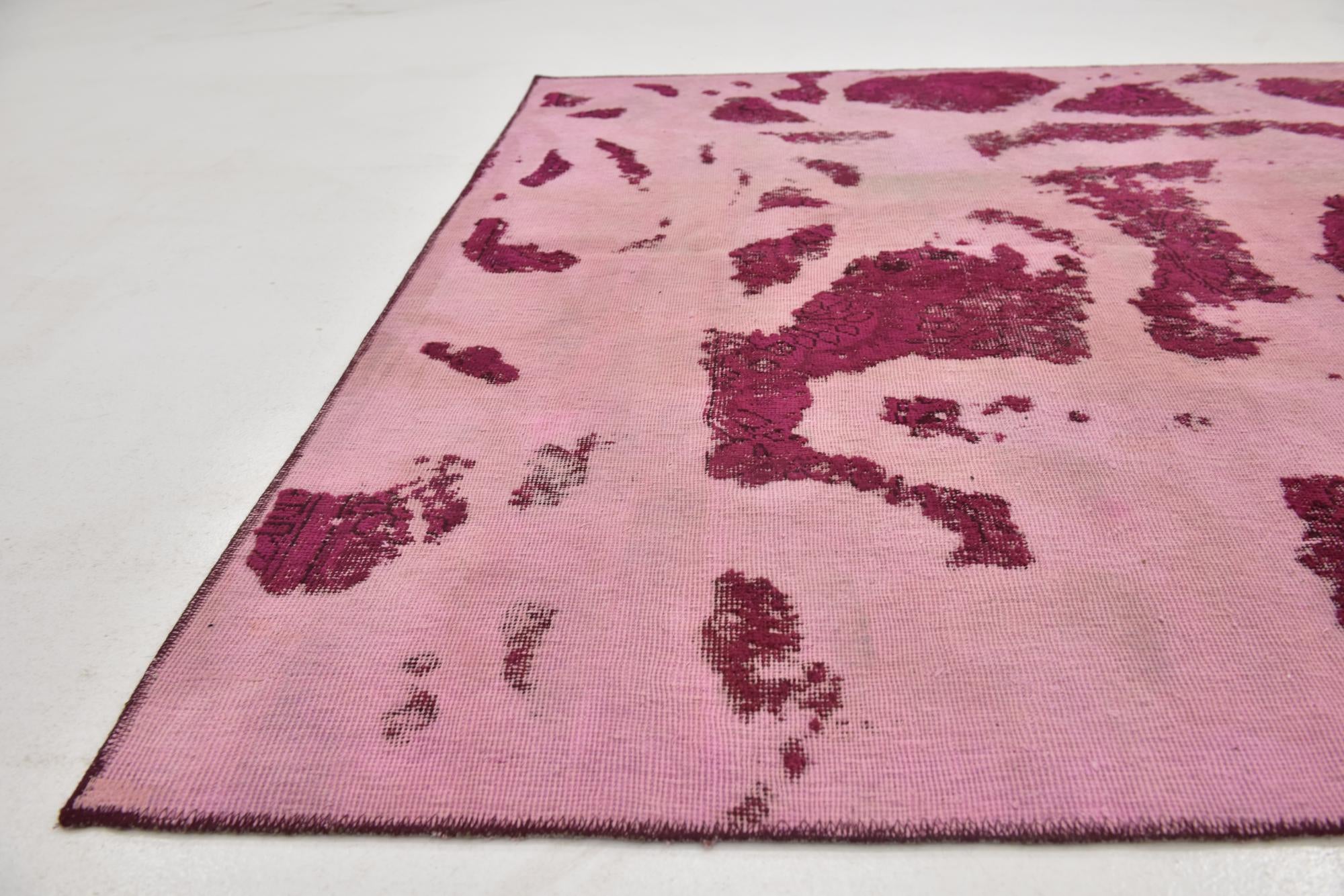 5' 10 x 9' 5 Hand Knotted Ultra Vintage Persian Wool Rug