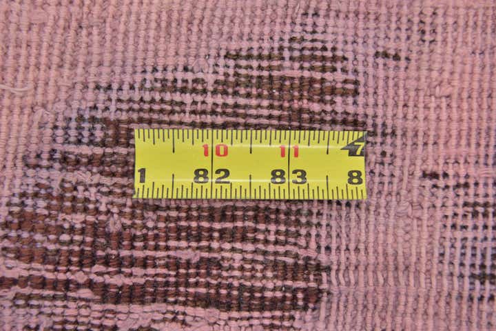 2' 4 x 3' 9 Hand Knotted Ultra Vintage Persian Wool Rug