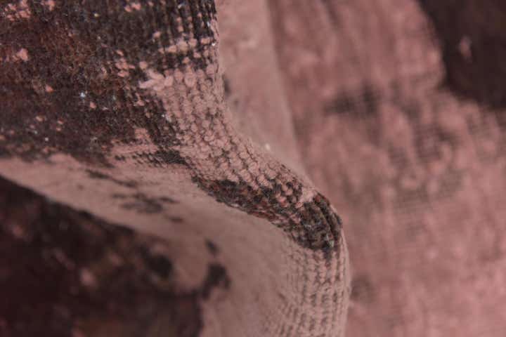 2' 4 x 3' 9 Hand Knotted Ultra Vintage Persian Wool Rug