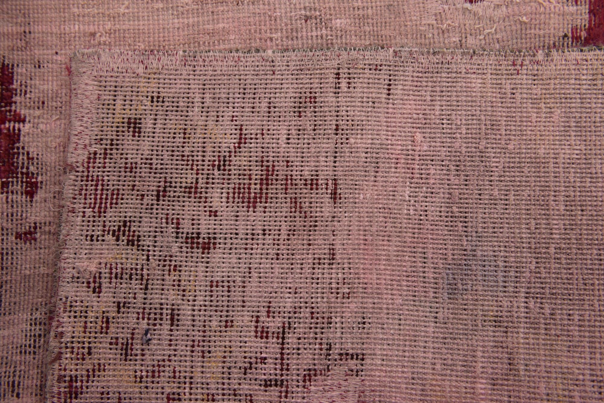 4' 3 x 6' Hand Knotted Ultra Vintage Persian Wool Rug