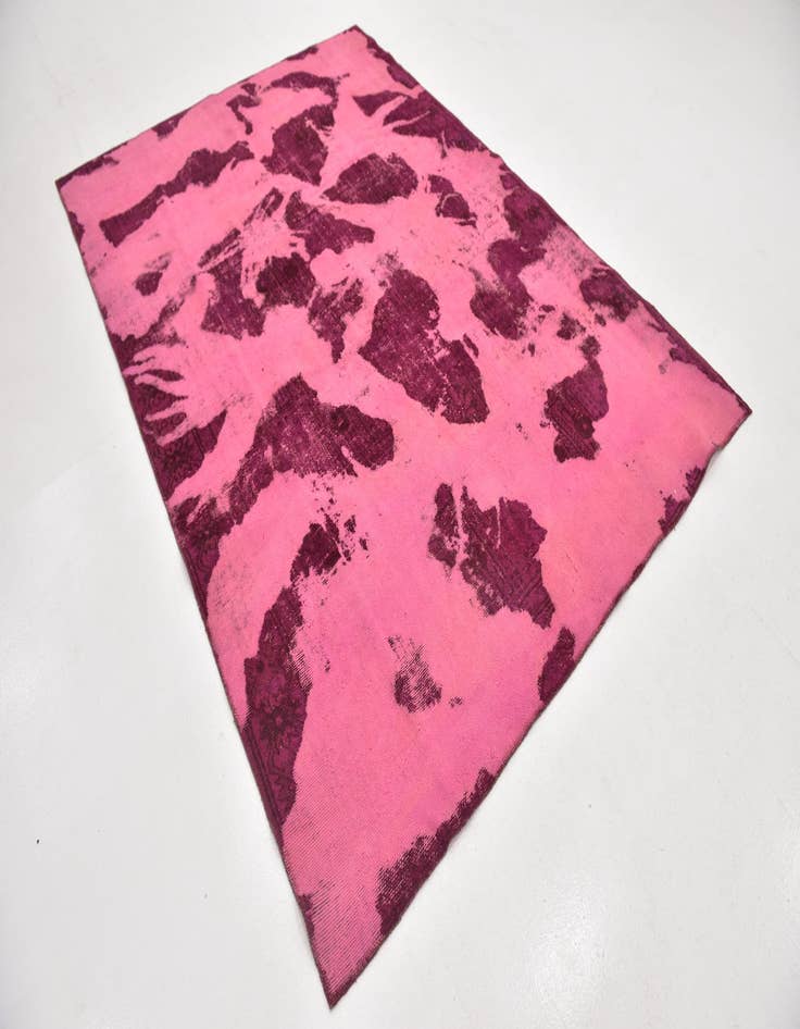 Detail image of 6' 5 x 9' 2  Hand Knotted Ultra Vintage Persian Wool Rug