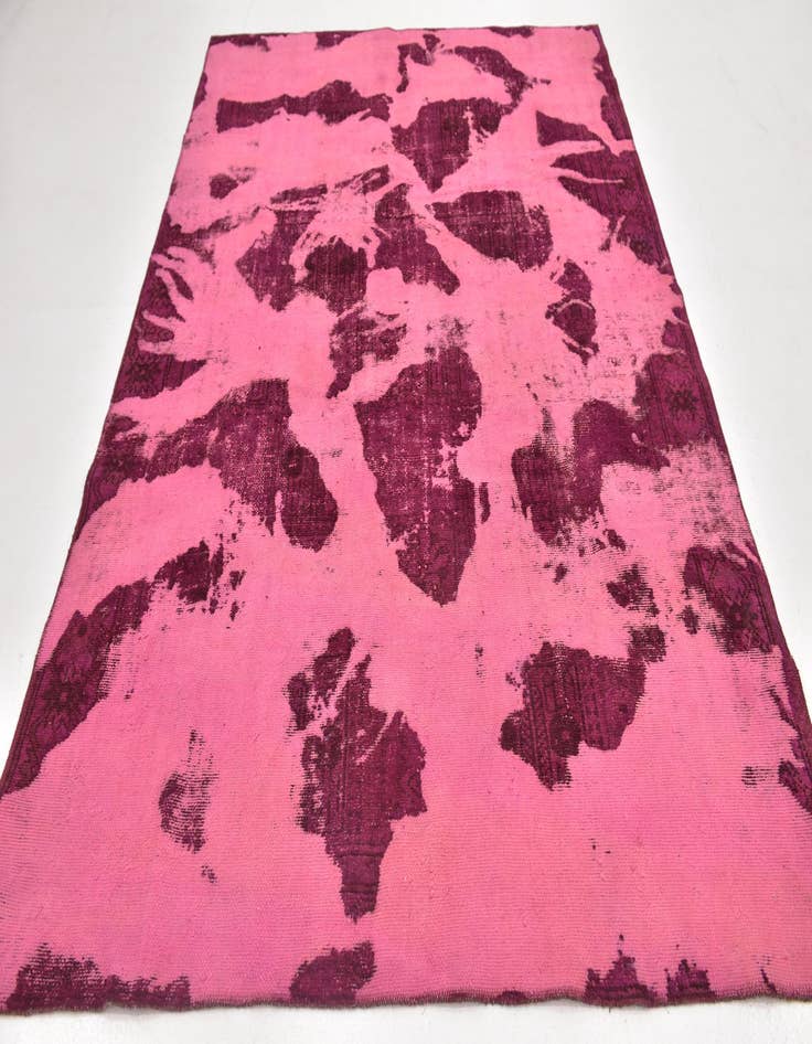 Detail image of 6' 5 x 9' 2  Hand Knotted Ultra Vintage Persian Wool Rug