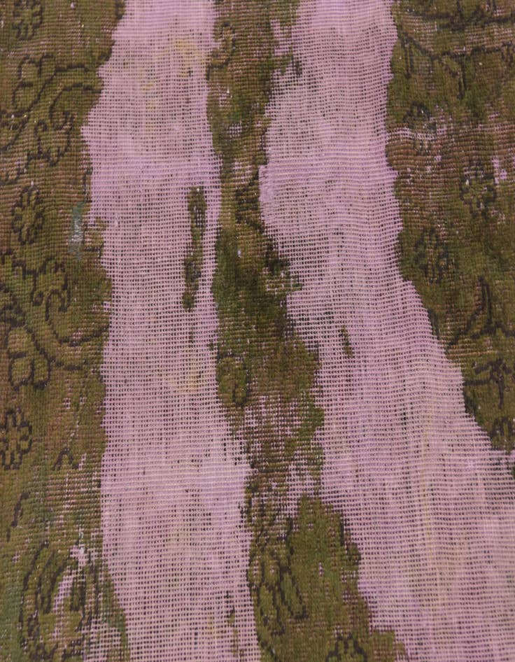 Detail image of 5' 2 x 9'  Hand Knotted Ultra Vintage Persian Wool Rug