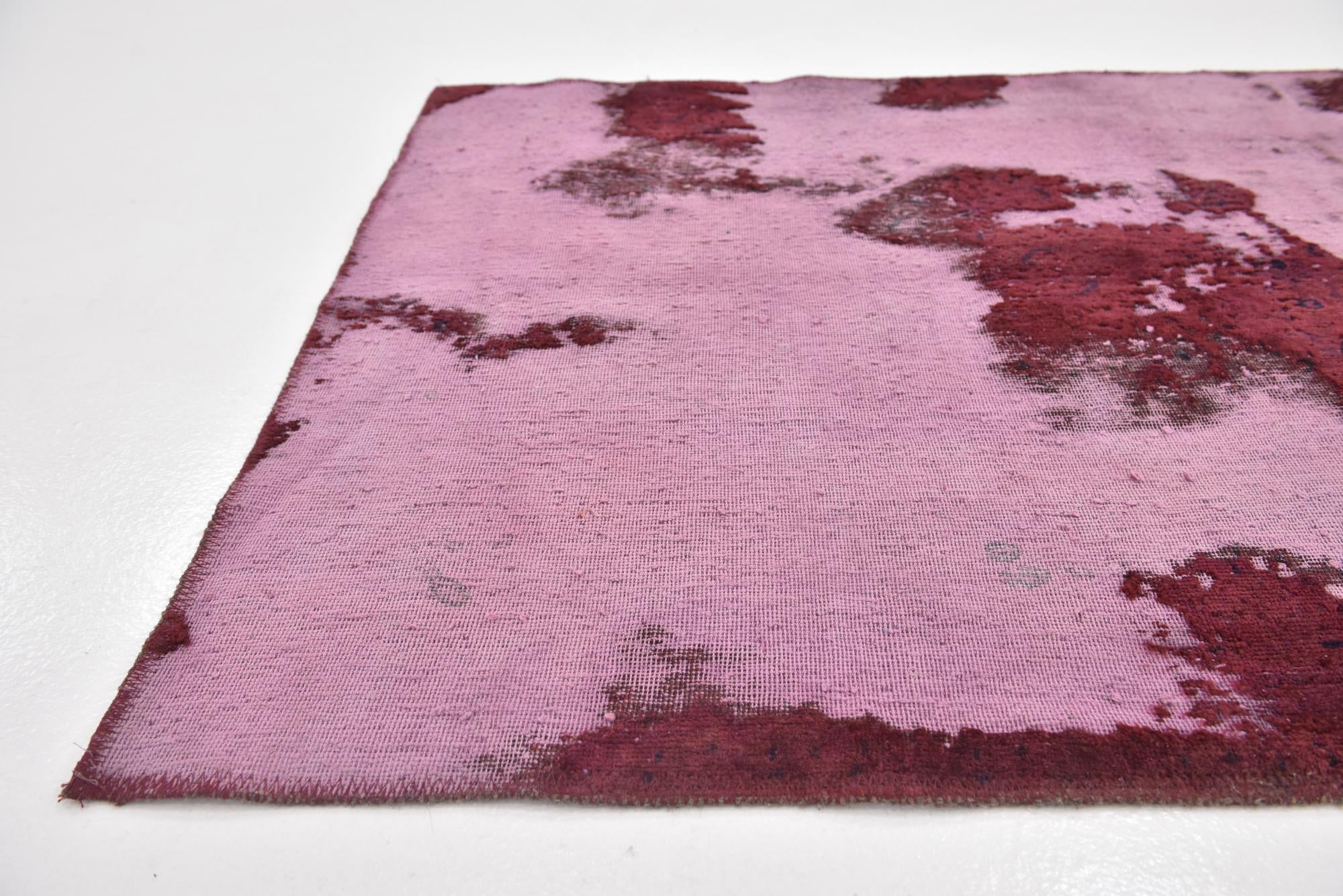 3' 3 x 5' 9 Hand Knotted Ultra Vintage Persian Wool Rug